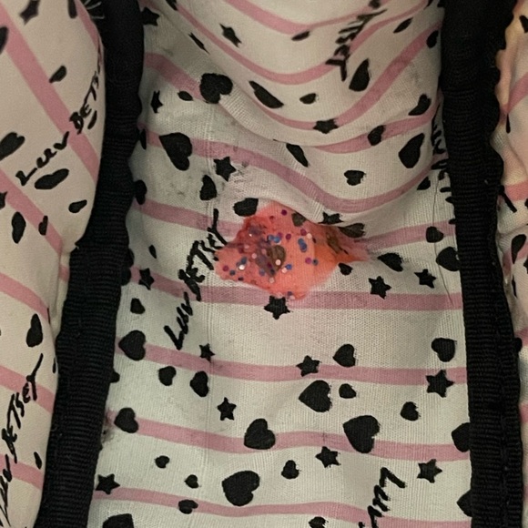 Betsey Johnson Pink and Gold Glam Backpack main image 10
